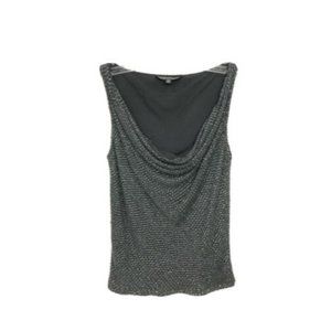 Carmen Marc Valvo Signature Cowl Neck Tank Top 6